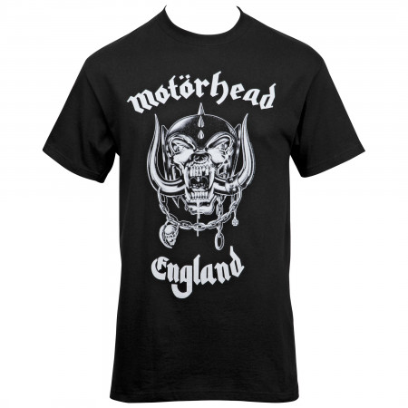 Motorhead England Louder Than Everything Else Front and Back T-Shirt